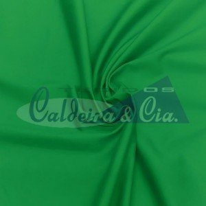 Tecido Tricoline Silky Lisa cor - 5600 (Verde Bandeira)